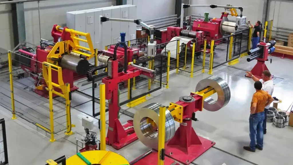 Slitting line for aluminum